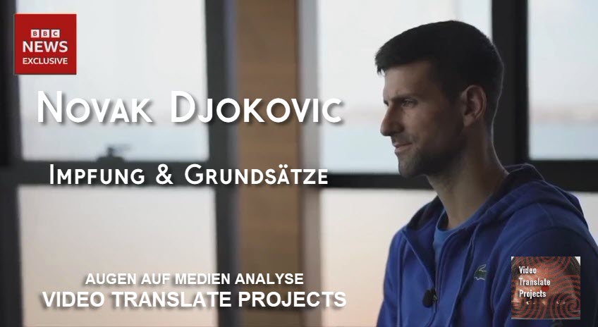 Novak Djokovic im BBC Interview 🎾 Impfung & Grundsätze