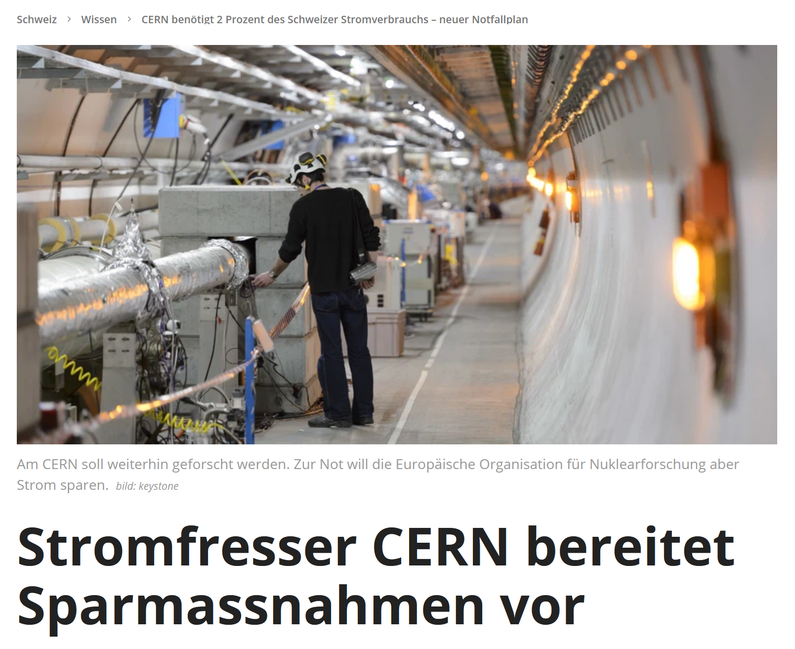keine Weihnachtsbeleuchtung einschalten CERN