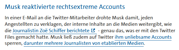 Wer behauptet was (2) - Twitter Files und ARD Faktenfinder Irrsinn