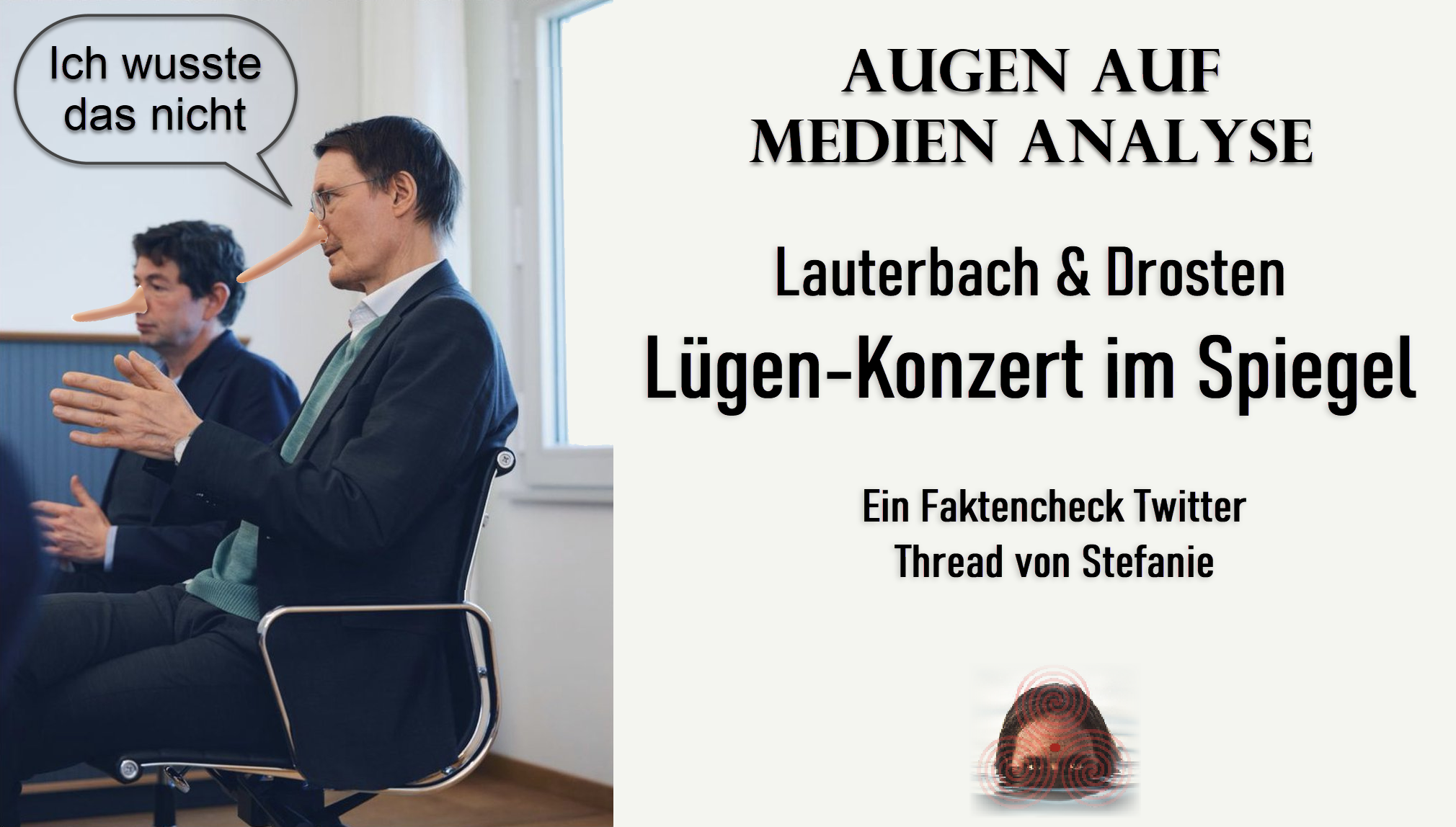 Lauterbach & Drosten - Lügen-Konzert im Spiegel (Podcast)