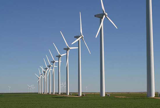 Windparks in Texas